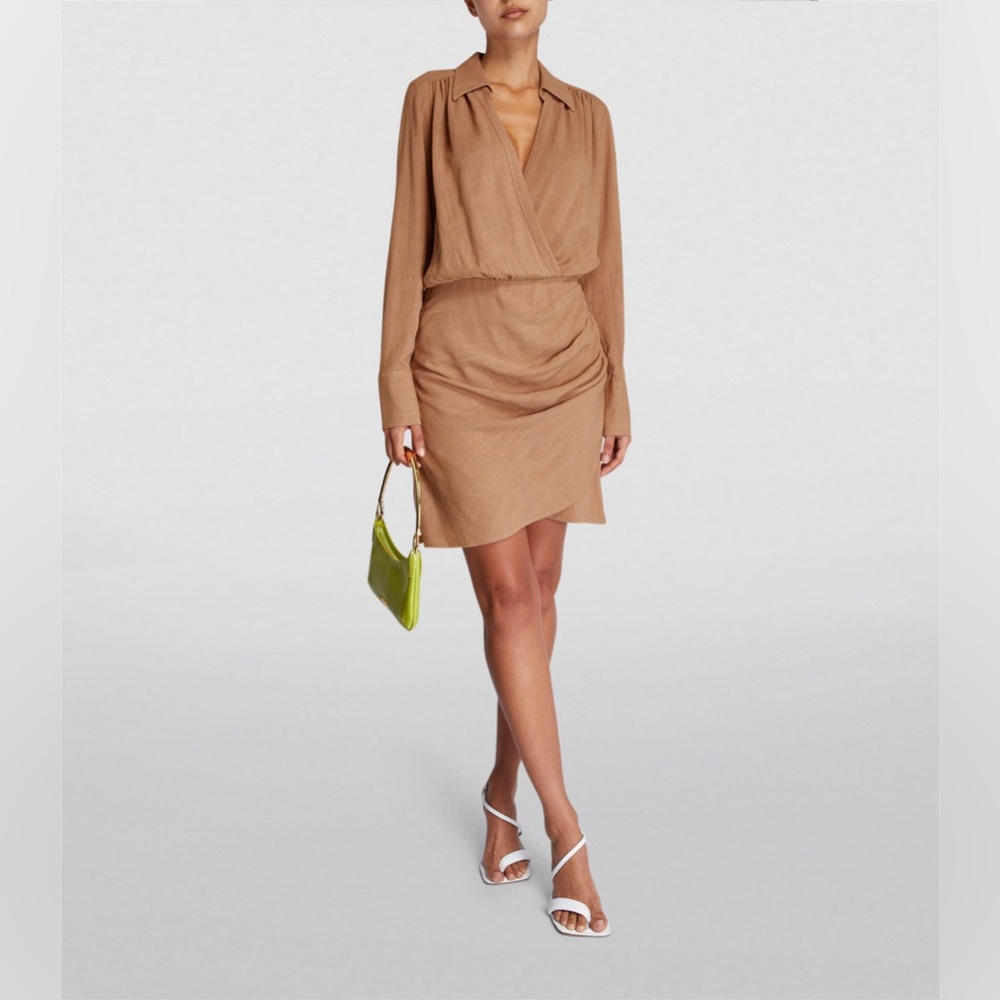 L'AGENCE Wrap-Around Libbie Mini Dress sz 6 NWT